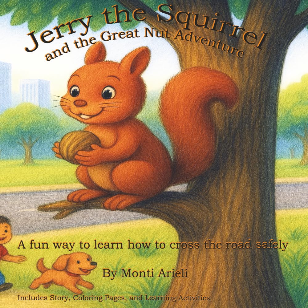 Jerry the squirrel: and the great nut adventure (English)