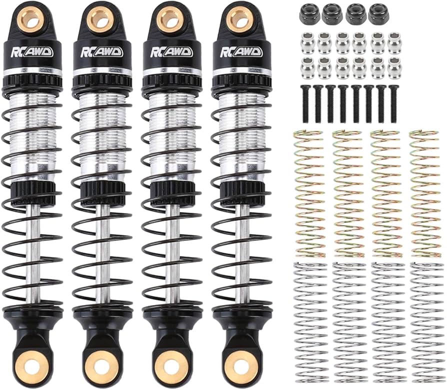 Amazon.com: RCAWD Lengthen FX118 Shocks 58MM Oil Type for 1/18