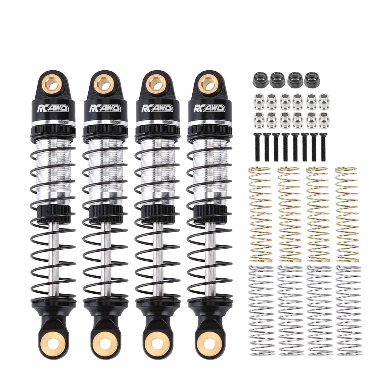 Amazon.com: RCAWD Lengthen FX118 Shocks 58MM Oil Type for 1/18