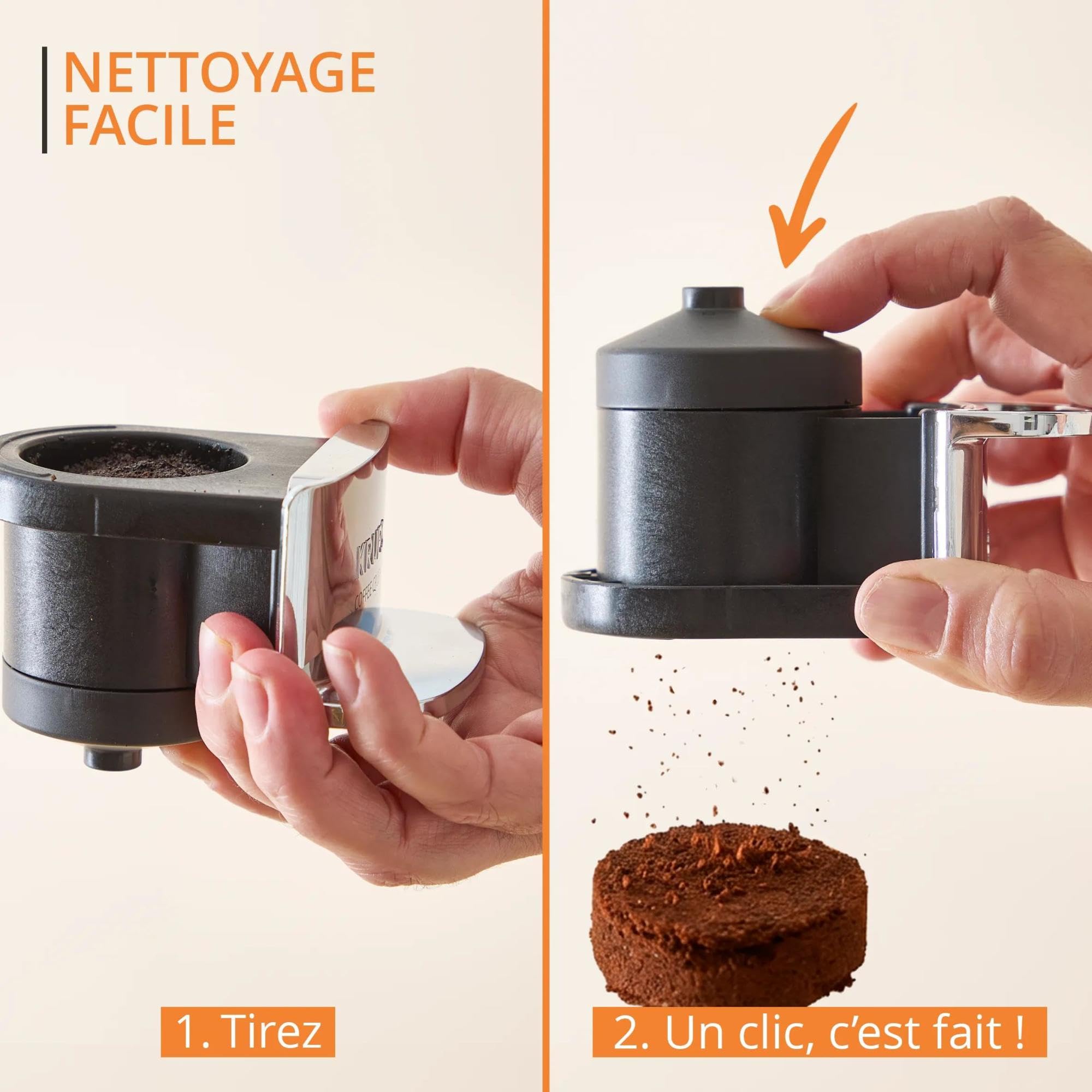 KRUPS Coffee Crush Edition, Machine à café à grains, Format ultra compact
