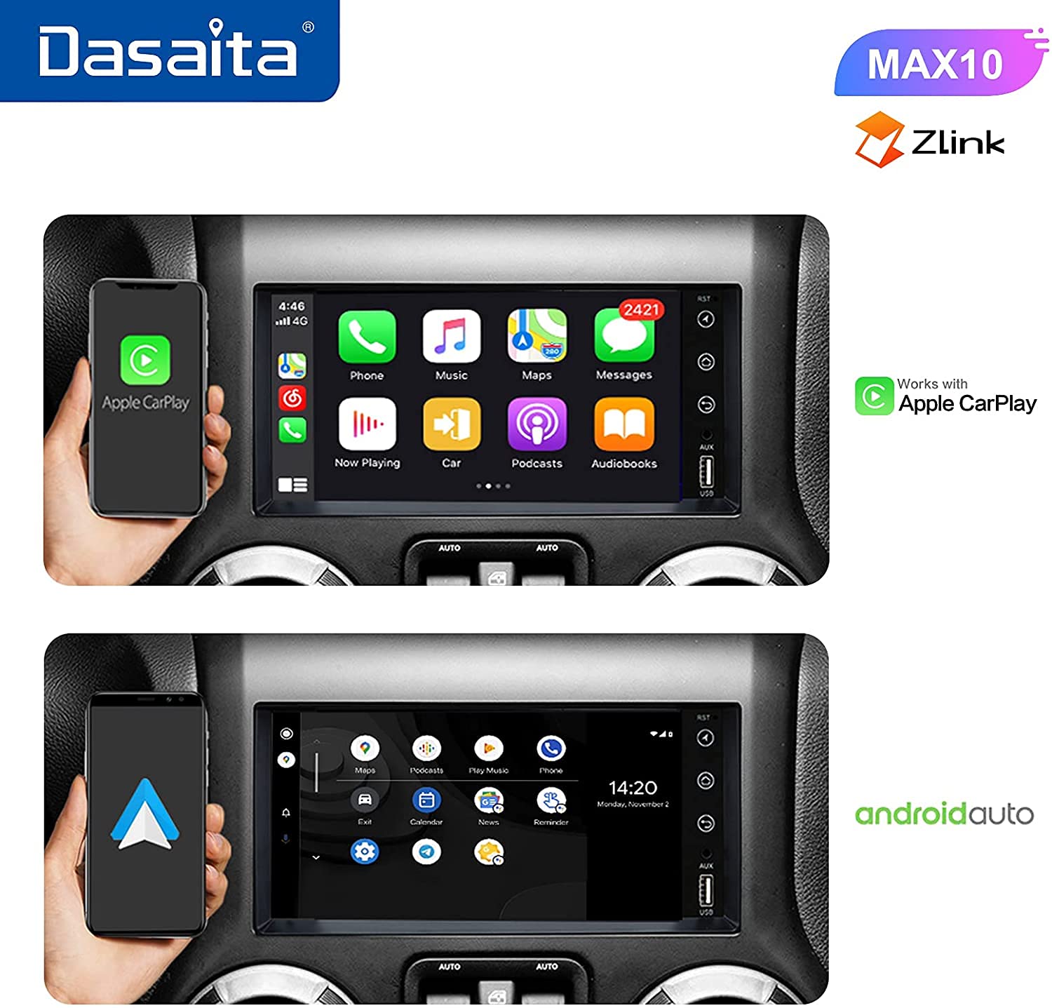 Android 9.0 Bluetooth Car Stereo 
