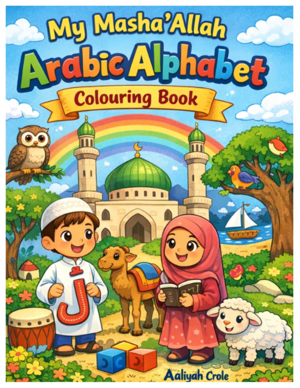 My Masha'Allah Arabic Alphabet Colouring Book