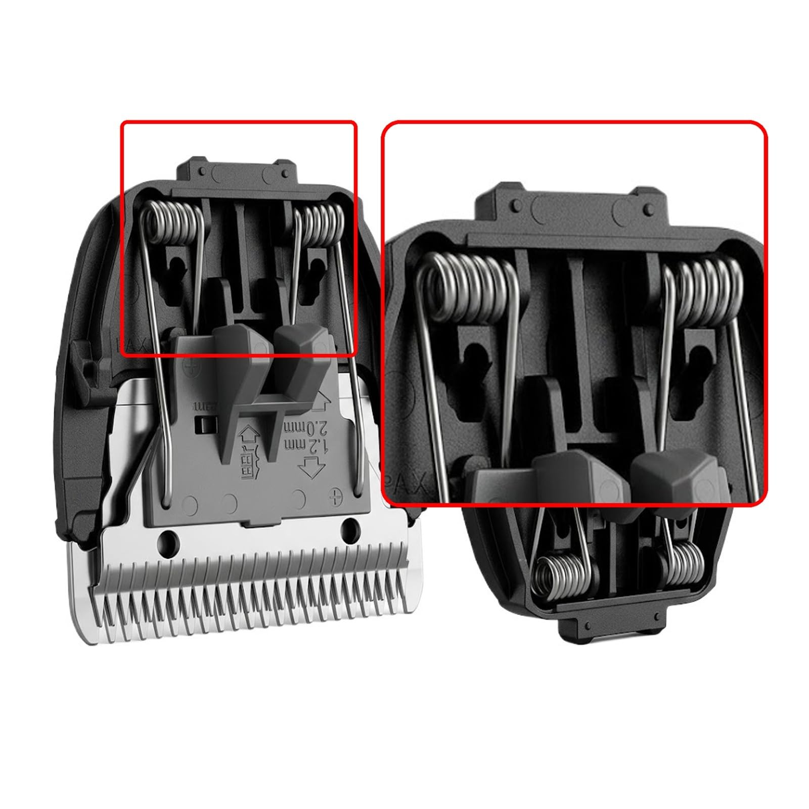 Haarschneidemaschine Ersatzklinge Trimmer Passend, Kompatibel for Panasonic, ER2171 ER217 ER2211 ER2061 ER206 ER220 ER221 ER223 ER2201 ER224 ER224RC