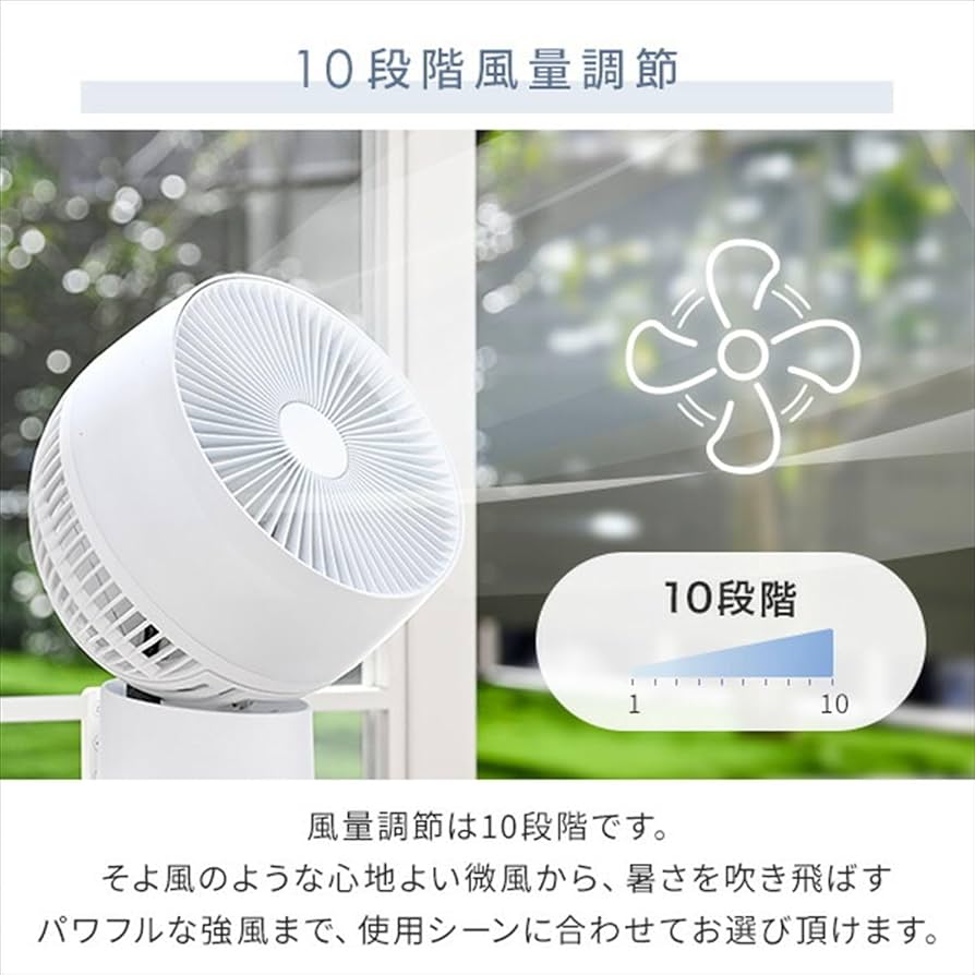 Amazon.co.jp: [山善] 洗える サーキュレーター DCモーター 全