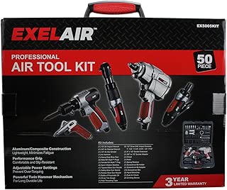 50 Piece Professional Air Tool Kit - coolthings.us