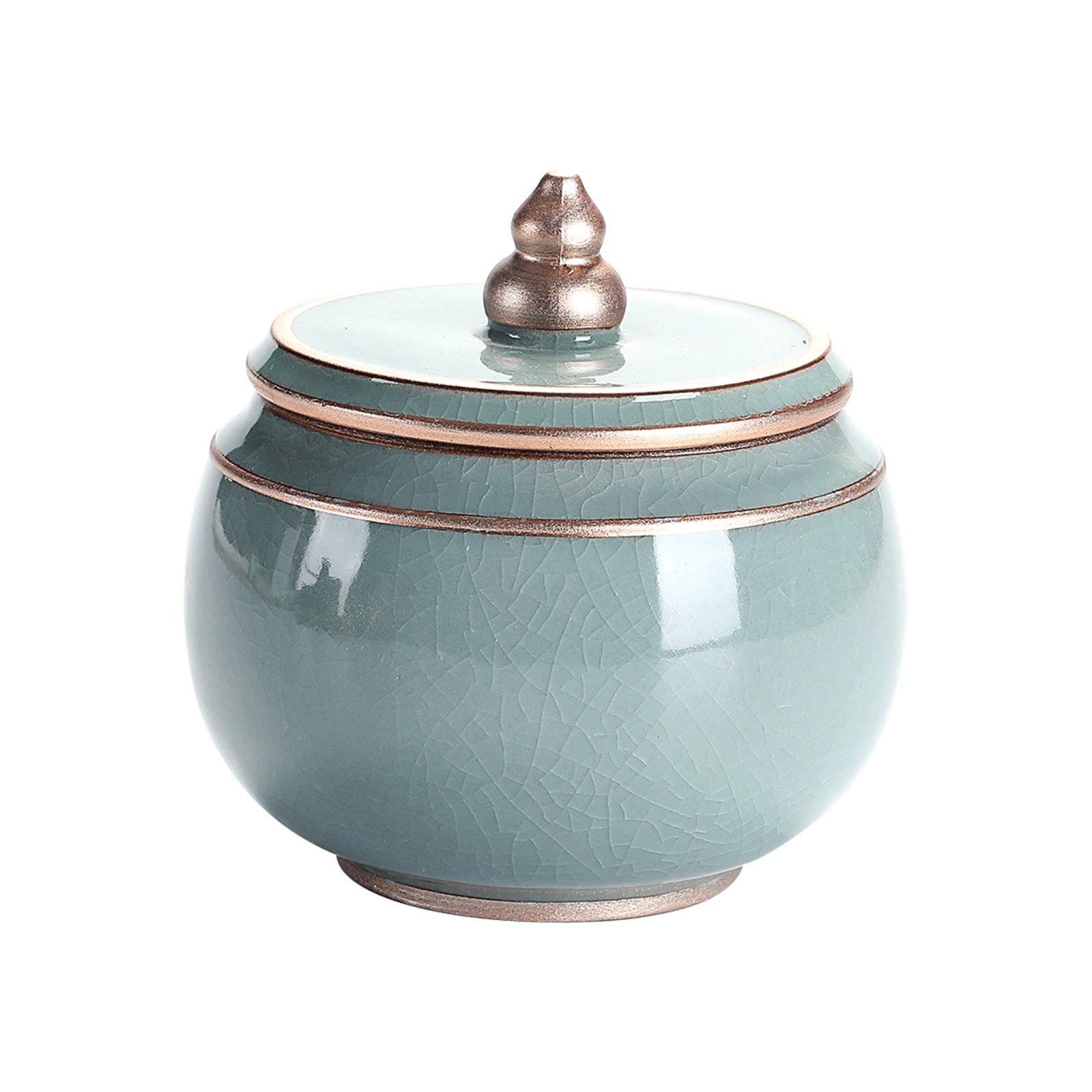 FZYOZZDPASL Ceramic Tea Canister Tea Packaging Cans Ceramic Small Storage for Coffee, Spices