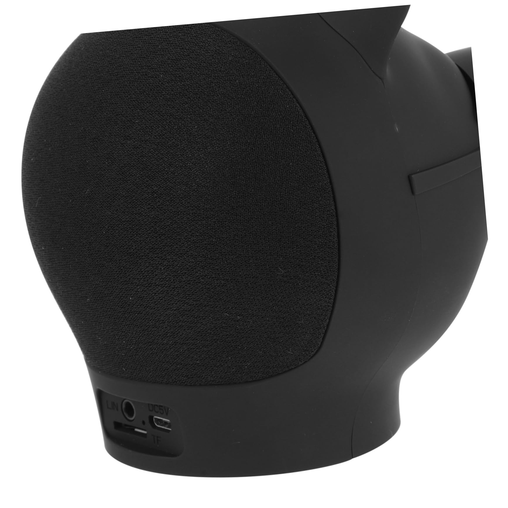 Mini-enceinte Portable Tête de Chat sans Fil 1500 Mah Plastique Noir