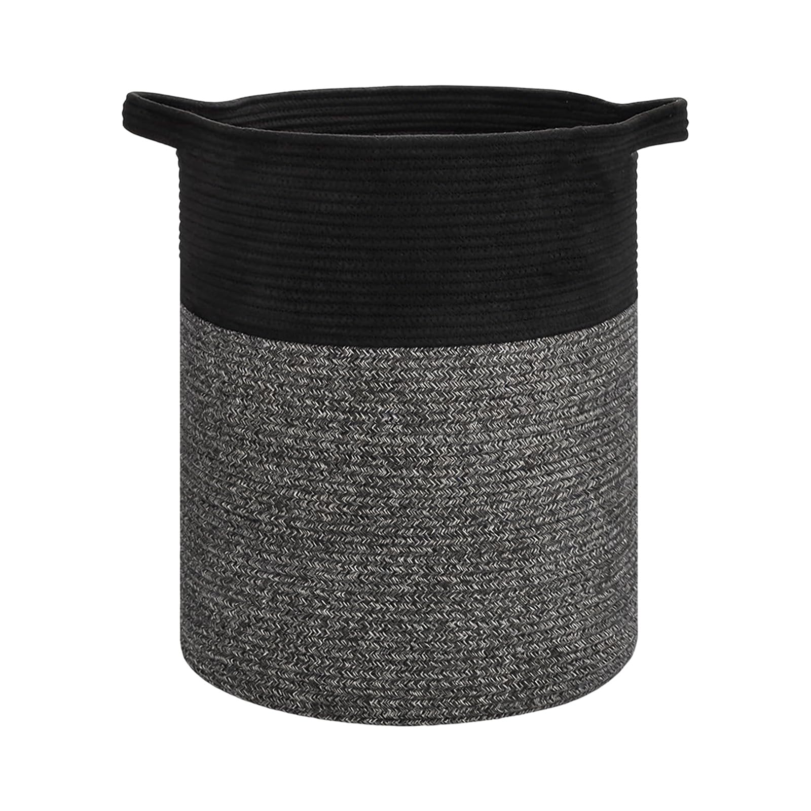 Zxfdsfdbnm Cotton Rope Hamper Basket with Supportive Handles Large Capacity Storage Container for Clothes Gentle Laundry Container