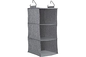 2 Shelf Hanging Closet Organizer