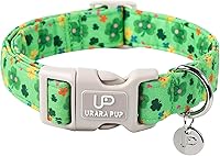 Vista 9 de Collar de perro de algodón de dinosaurio con hebilla de metal, collar de regalo para niñas o niños pequeños, medianos y grandes, lindos collares