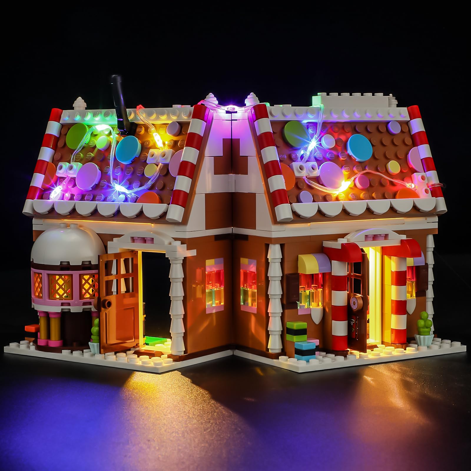 BRIKSMAX 2.0 Light Kit Compatible with Lego Festive Gingerbread House 40809 Building Sets- LED Lighting Kits (Accessories Only)