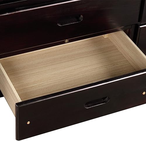 Miniatura 57 de SOFTSEA Cama de almacenamiento de tamaño individual con cajones de almacenamiento, no necesita somier (cereza) Cereza,Blanco,Gris (Antique