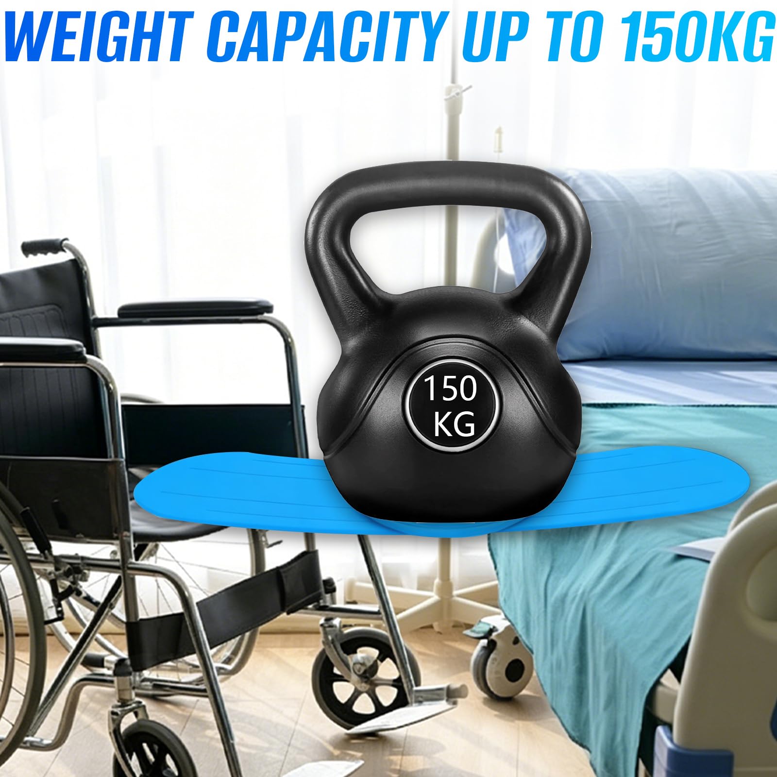 Transferbrett für Rollstuhlfahrer, 90 cm Patientenlifter Transferhilfe Rutschbrett mit 360° Verschiebbarer Drehscheibe, 150 kg Tragkraft,Transfer Senioren vom Rollstuhl zum Bett, Toilette, Auto