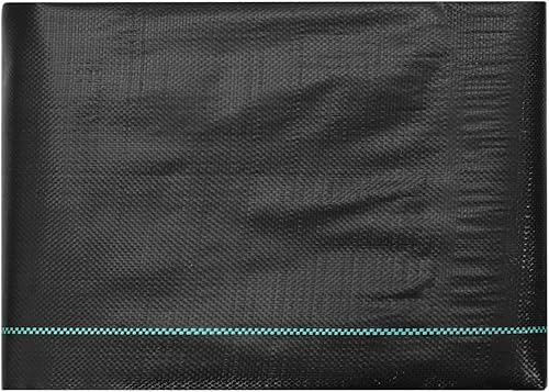 Miniatura 26 de VEVOR Tela de paisaje de barrera de malezas de alta calidad de 3 pies x 250 pies, tela geotextil tejida de 5 onzas bajo grava, alta permeabilidad