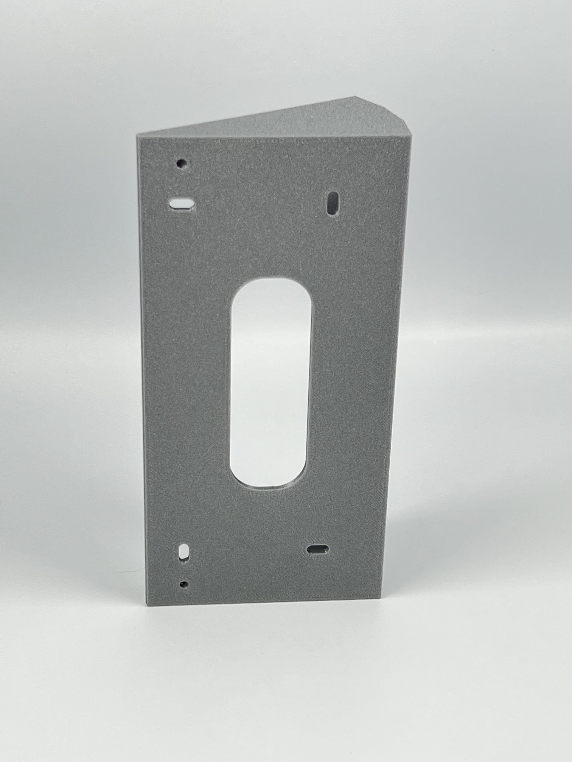 Custodia ad angolo 30° grigio metallizzato compatibile con videofono Comelit QUADRA