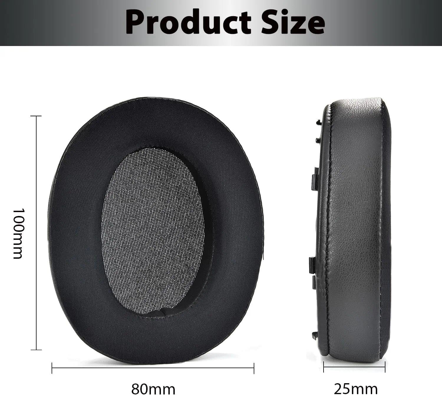 Adhiper Cuscinetti auricolari e fascia di ricambio per Sony WH-XB910N
