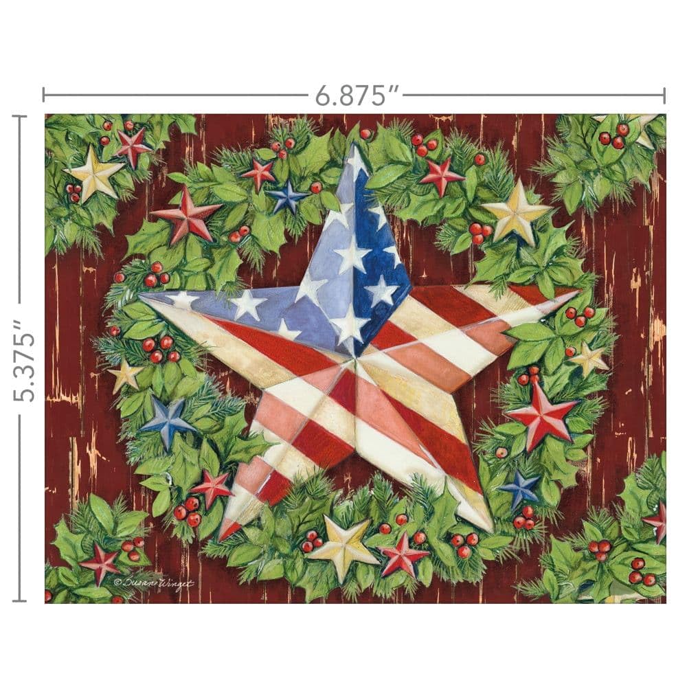 Lang Americana 1004907 Weihnachtskarten in Box
