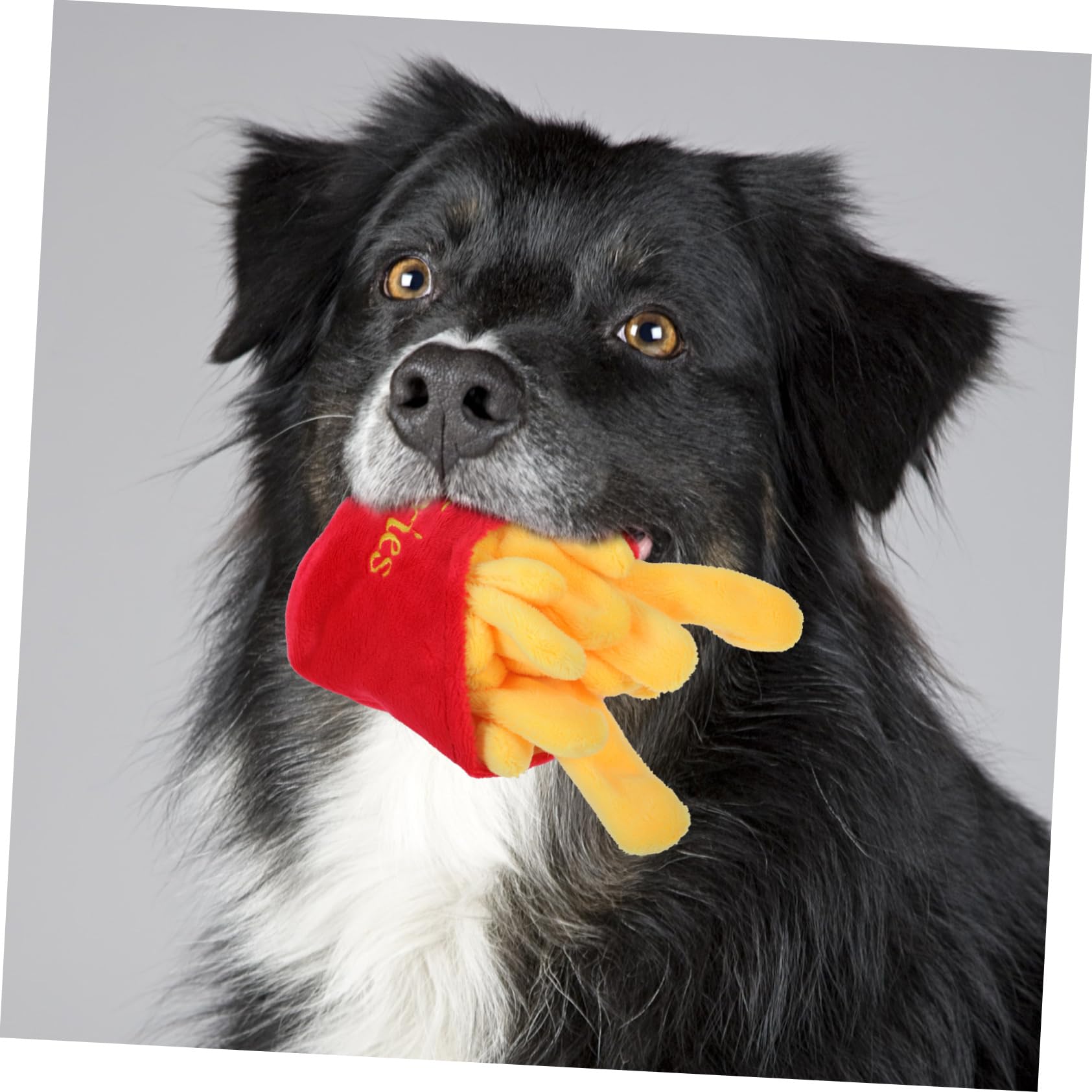 IMIKEYA Jouet Résistant Nourriture Peluche pour Rouge en Chien et Imitation à Morsure la Mâcher Animaux de Compagnie Lors de Jeux de Traction