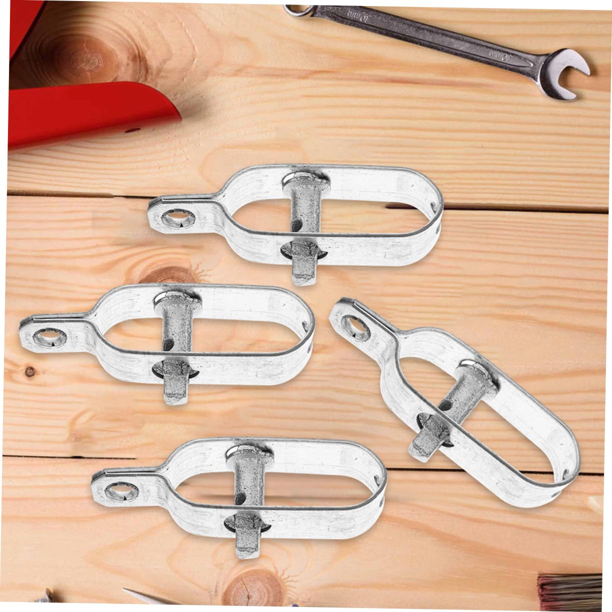 Balacoo 6 Pack Heavy Duty Metal Wire Rope Tensioner Kit Cable Tensioner for Greenhouse