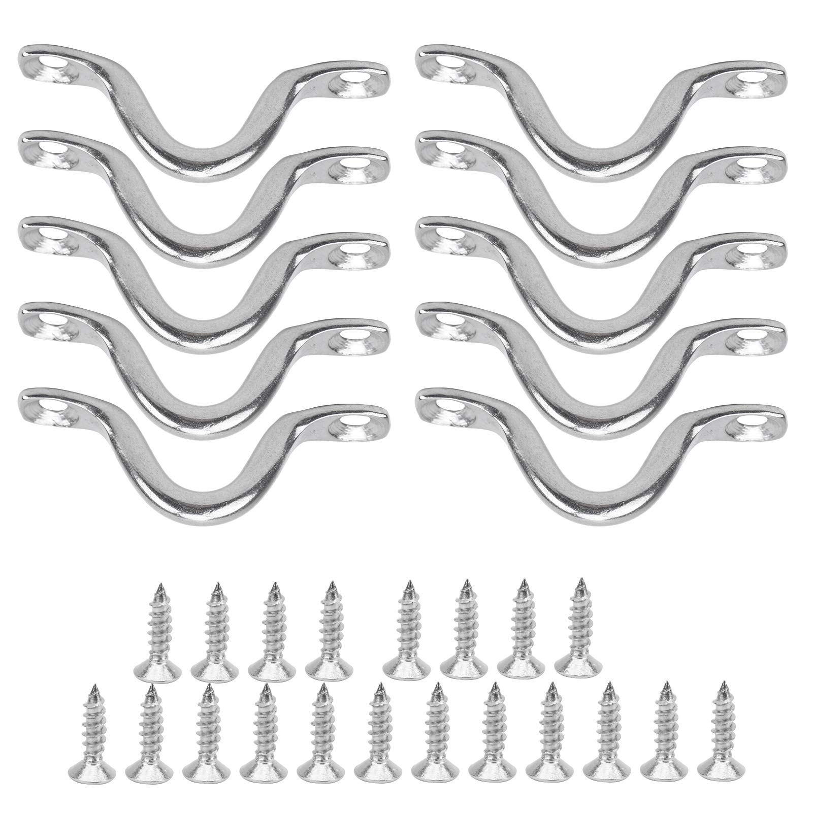Stainl Steel K Deck or Canoe Rigging and Boat Accessories - Easy to Inst and Resistant