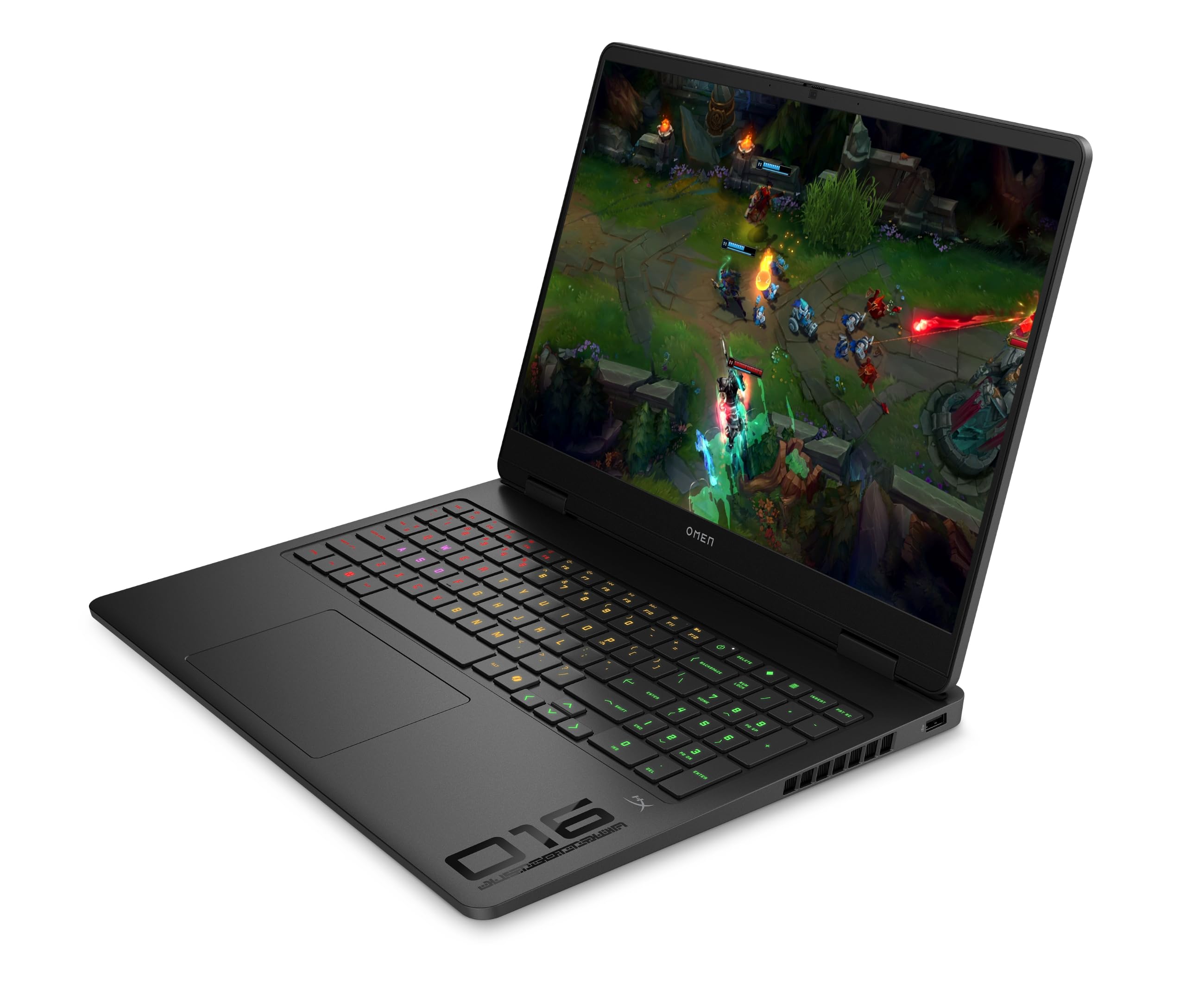 HP HyperX Omen 16-am1700sf Ordinateur Portable Gaming 16" 2.5K IPS, PC Portable Gamer (Intel Core i7-14650HX, RAM 24 Go, SSD 1024 Go, RTX 5070 Ti 12GB VRAM, Windows 11), Laptop Noir, AZERTY