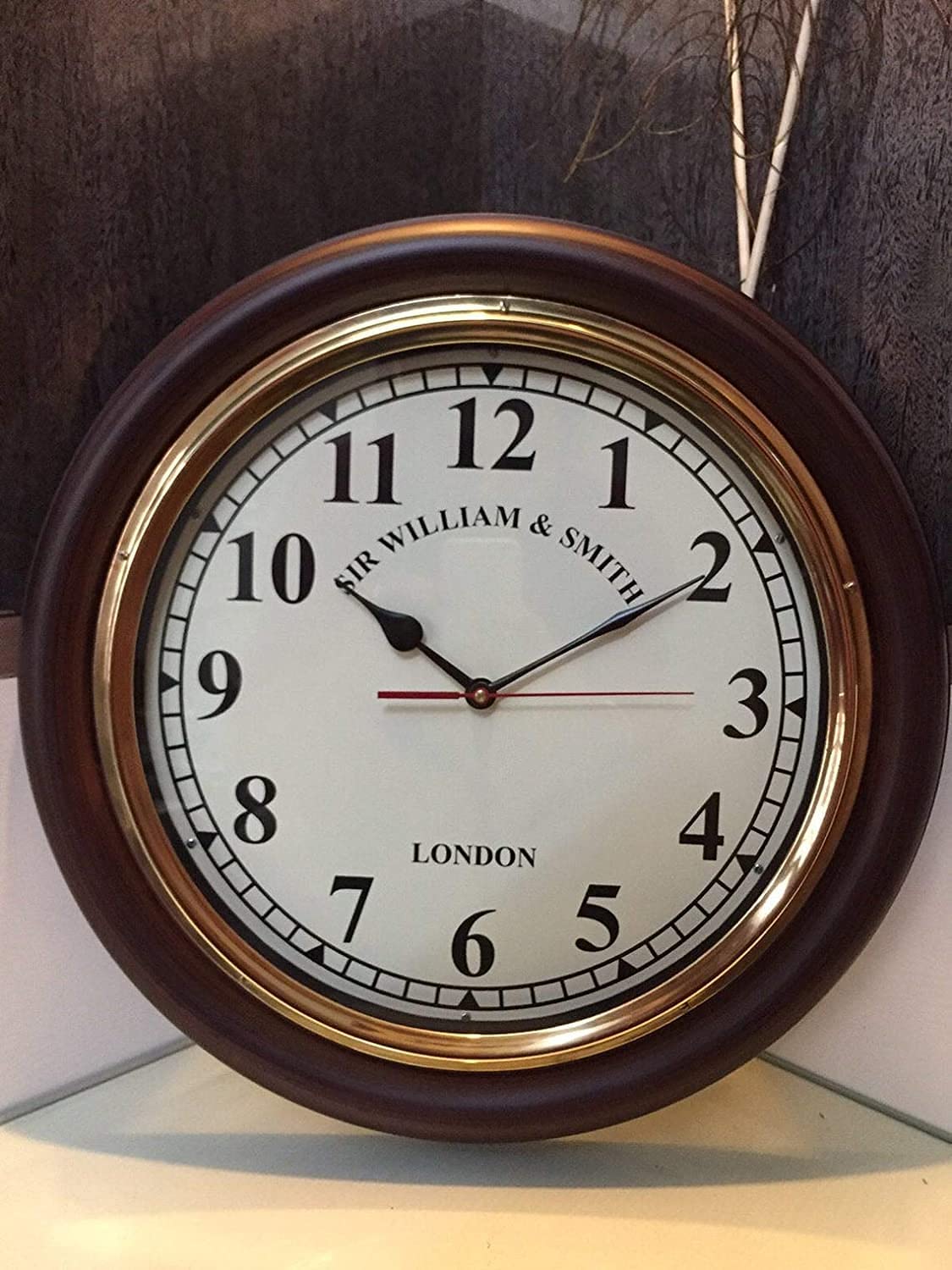 Sir William & Smith 置時計　ウィリアムスミス　ヴィンテージ Buy World Antique Watch Wooden Wall Clock Sir William and Smith 12