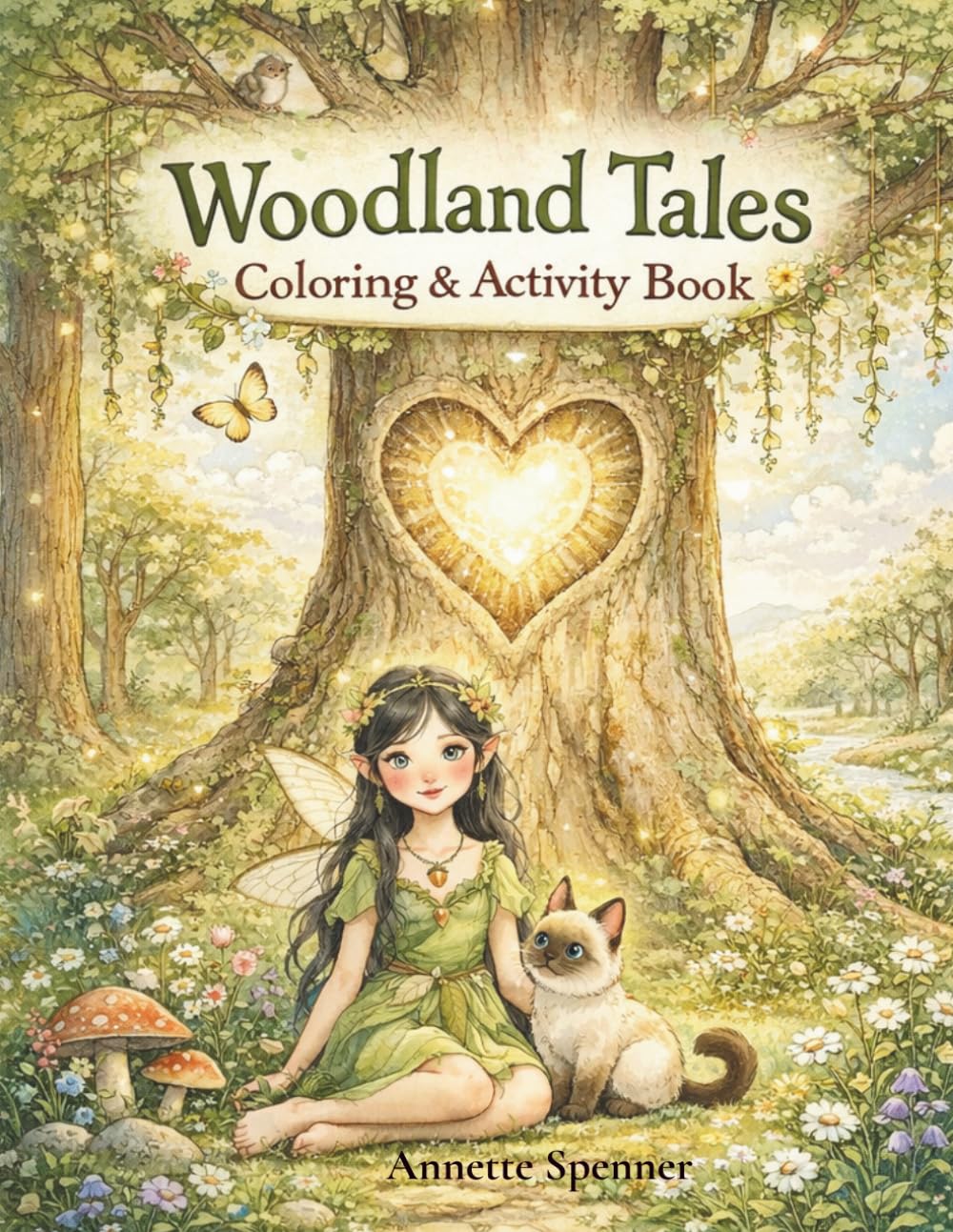 Woodland Tales Coloring and Activity Book