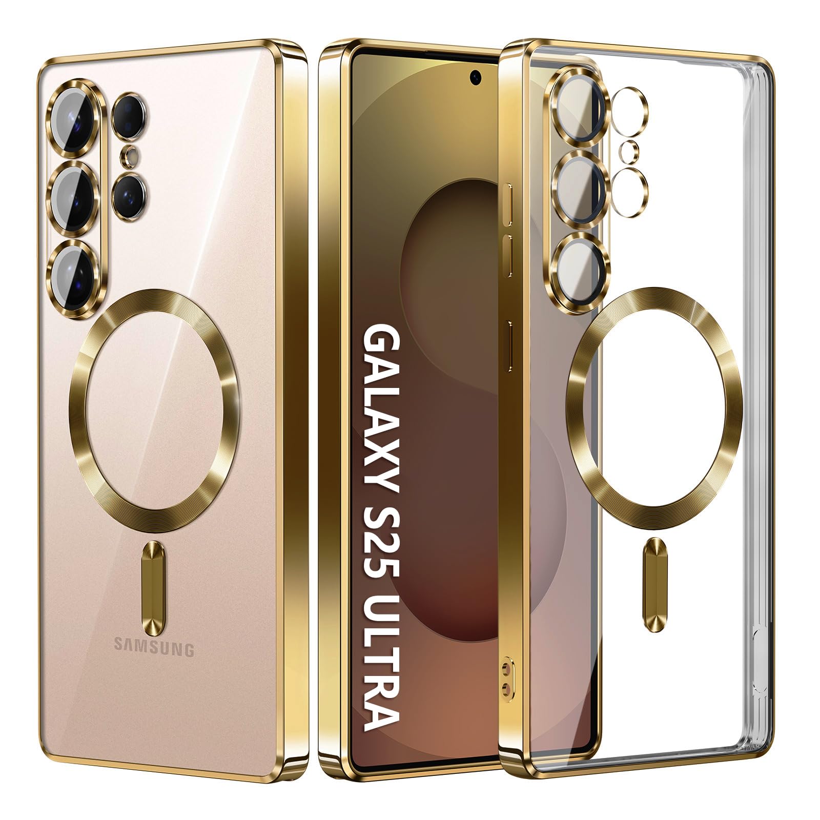 Hurgoer Funda para teléfono (dorado)