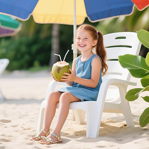 Miniatura 2 de Kiderence Sandalias para niñas pequeñas, zapatos para niñas, sandalias para niñas pequeñas