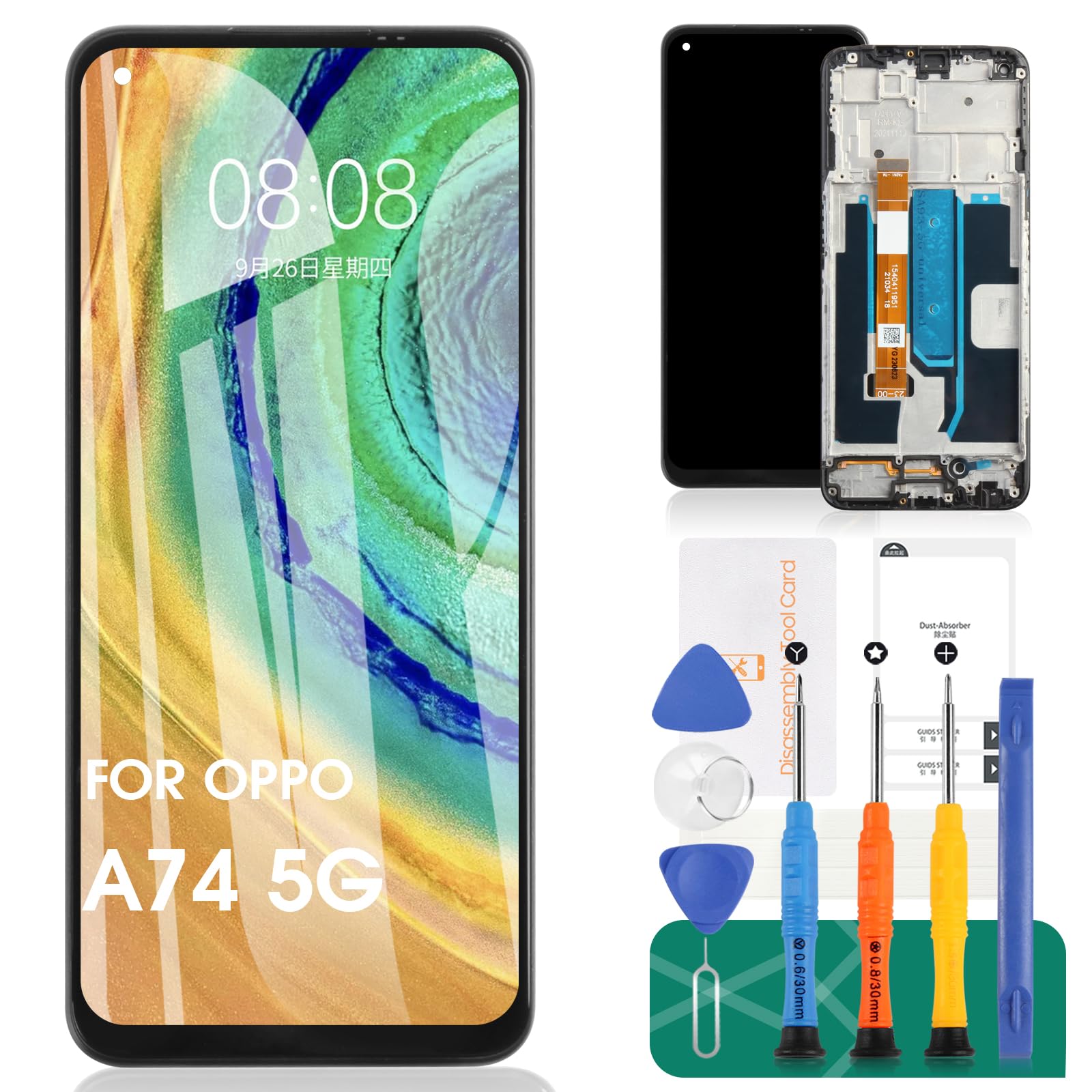 Original Qualität Original LCD Display Touch Oppo A54 5G OPPO CPH2195 UK