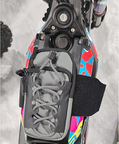 Vista 6 de CHANGCHENG Sur Ron Tool Bolsa de marco frontal Sur Ron Bolsa de almacenamiento Eléctrica Motocicleta Impermeable Desgaste - Diseño reflectante