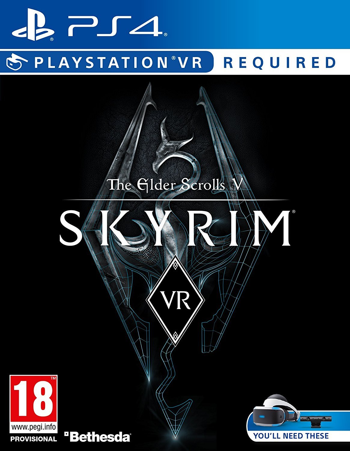 The Elder Scrolls V- Skyrim VR (PS4) Toy Review India (Iknoor World )