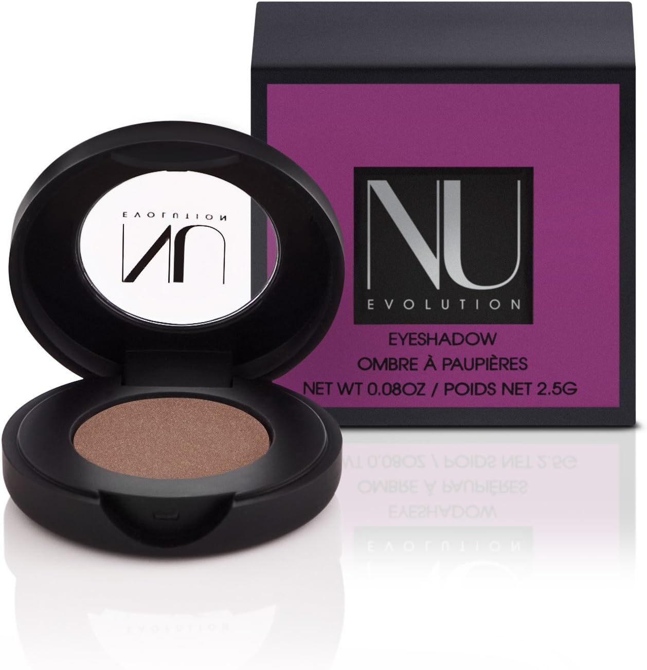 NU EVOLUTION Pressed Eye Shadow, Mica, Natural, Organic