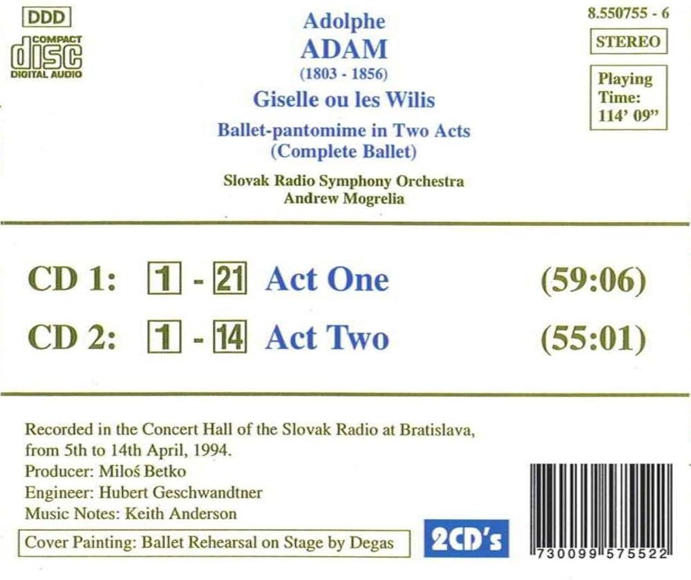 (未使用･未開封品)　Adam - Giselle [DVD] gsx453j 81hmZXGGmNL.jpg