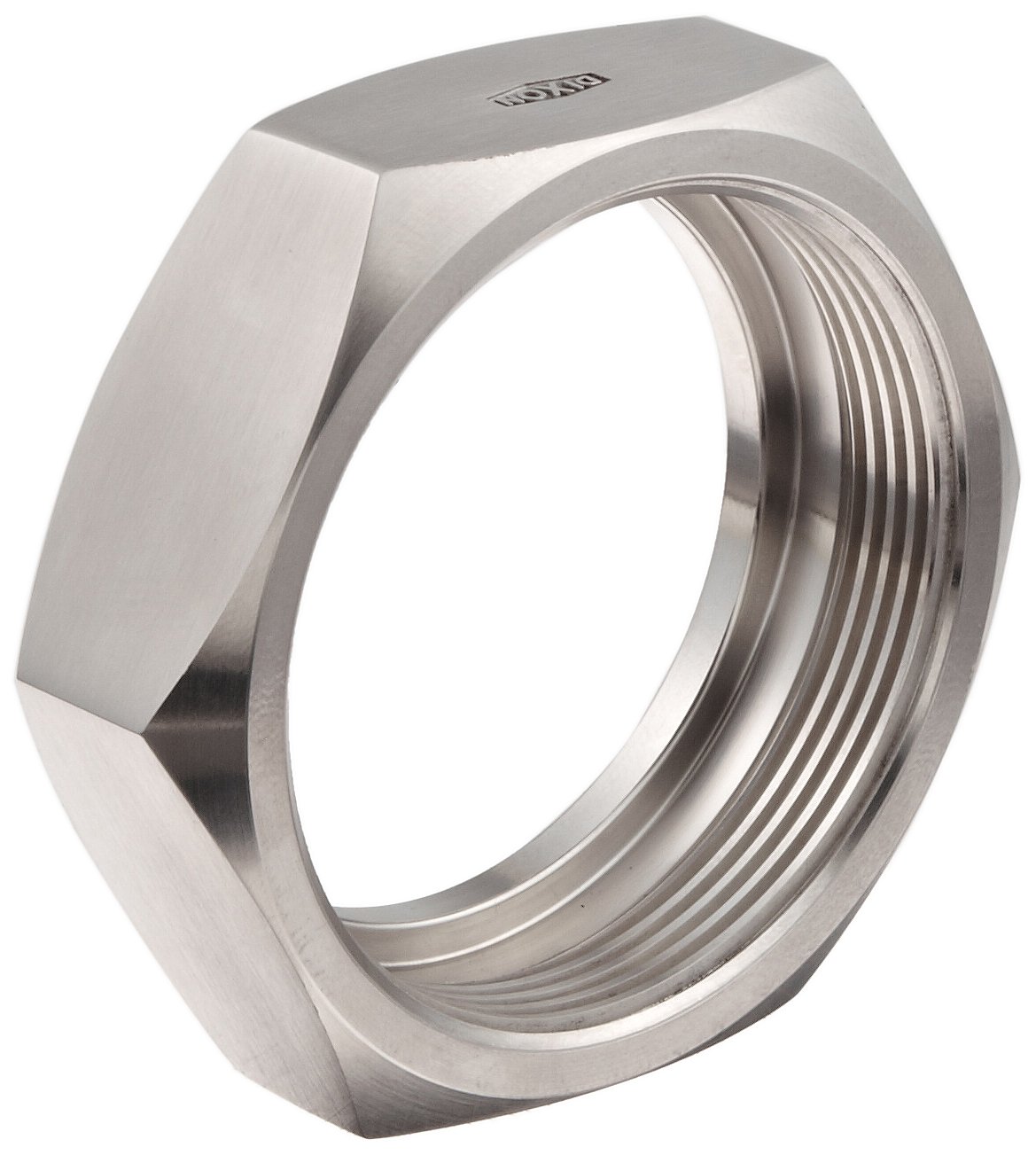 Dixon 13H-G250 Stainless Steel 304 Sanitary Fitting, Bevel Seat Hex Union Nut, 2-1/2" Tube OD