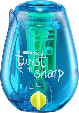 Office Twist n Sharp Pencil Sharpener & Colored Pencils Assorted Colors (PS1.