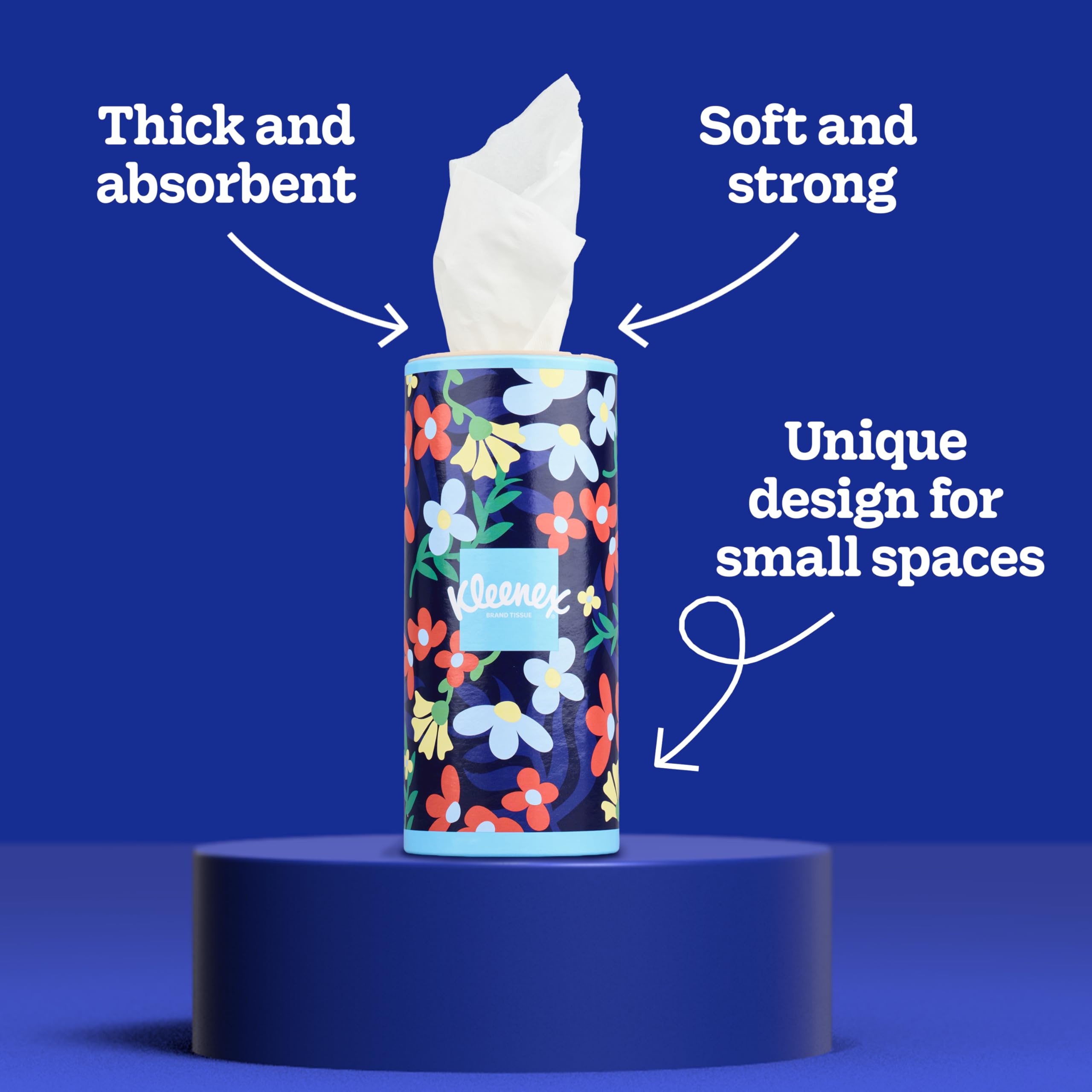 Amazon.com: Kleenex Perfect Fit Facial Tissues, 4 Cannisters, 50