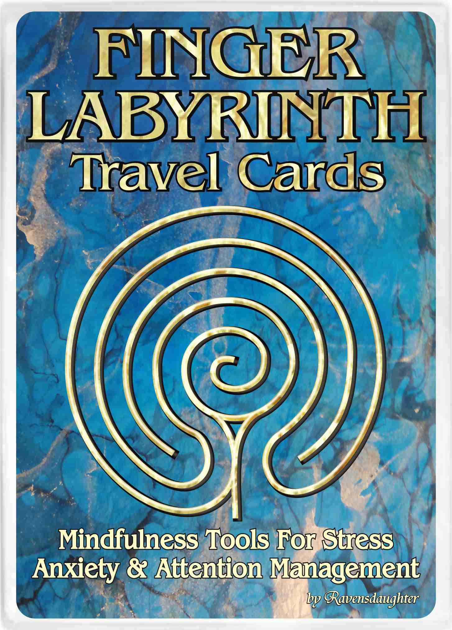 Finger Labyrinth Travel Cards-10 Pack