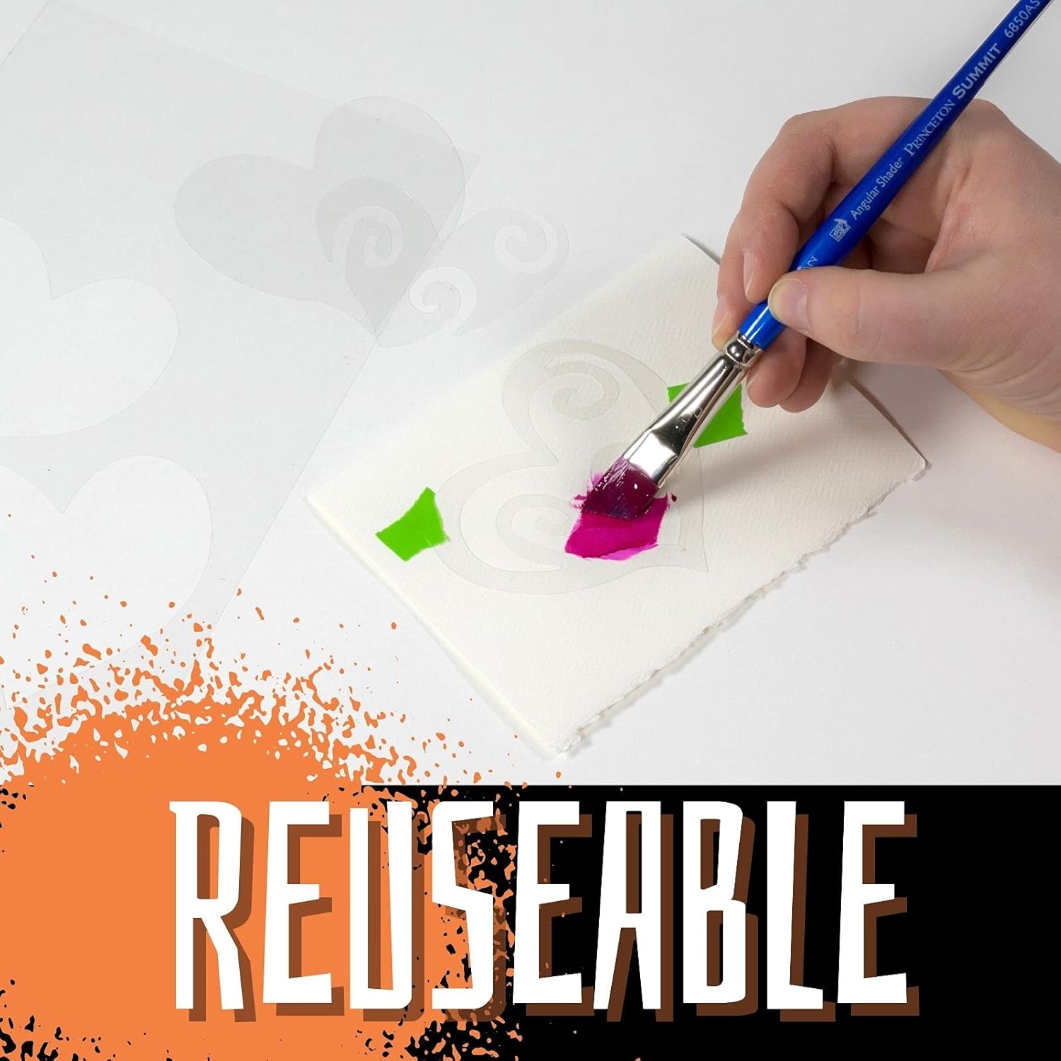 Grafix Edge Stencil Film - 20” x 50’ Roll – Ultra-Clear .005” Dura-Lar Film, Create Custom Stencils for Urban Art Projects, Spray Painting, Screen Printing, Drawing, Airbrushing and More, Roll