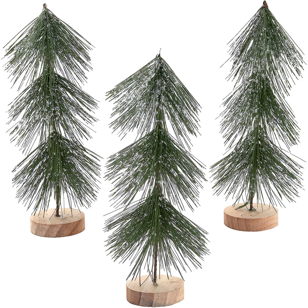 Arbres à feuilles persistantes de table au design raffiné de 25cm