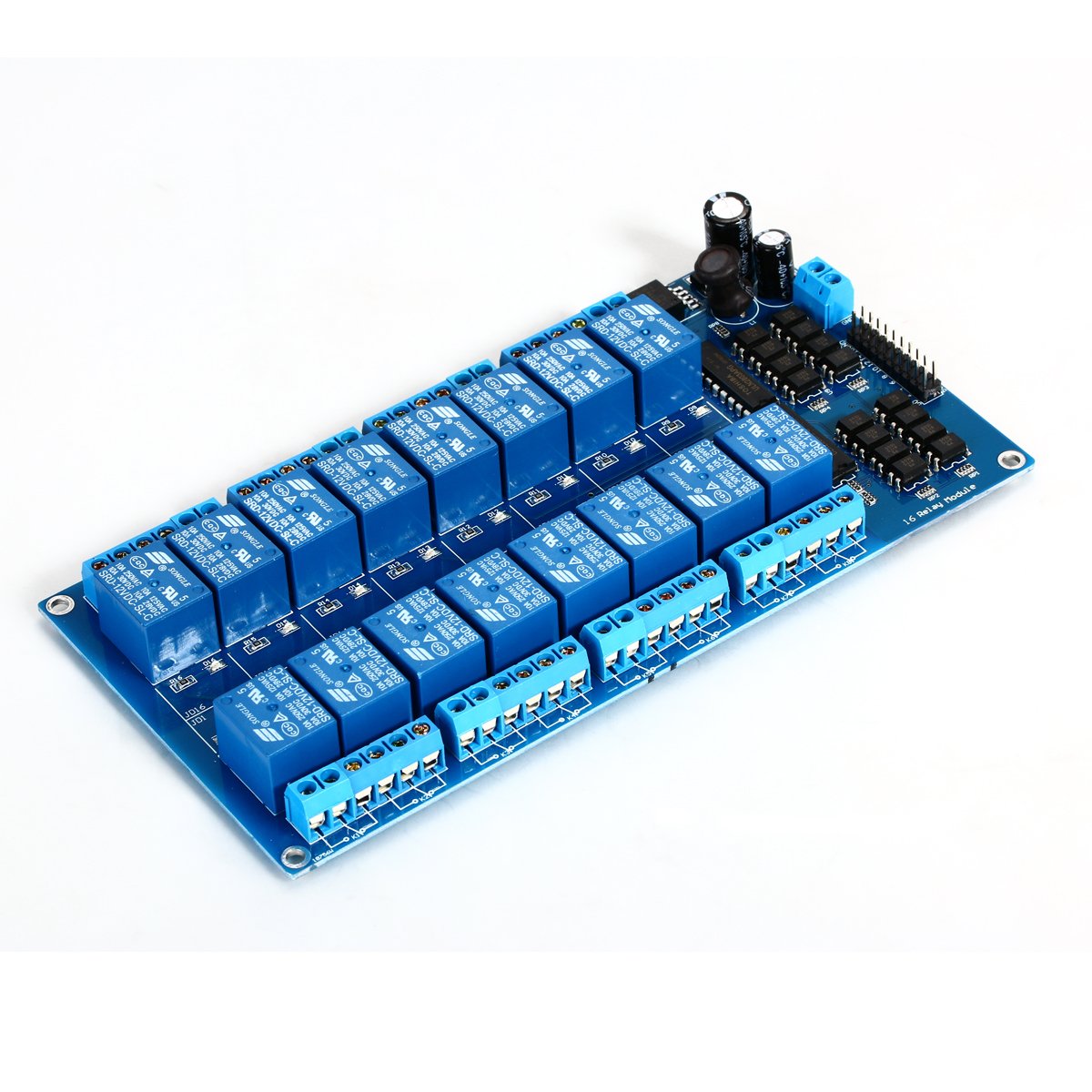 Buy XCSOURCE 16 Channel 12V Relay Module Shield Expansion Board with ...