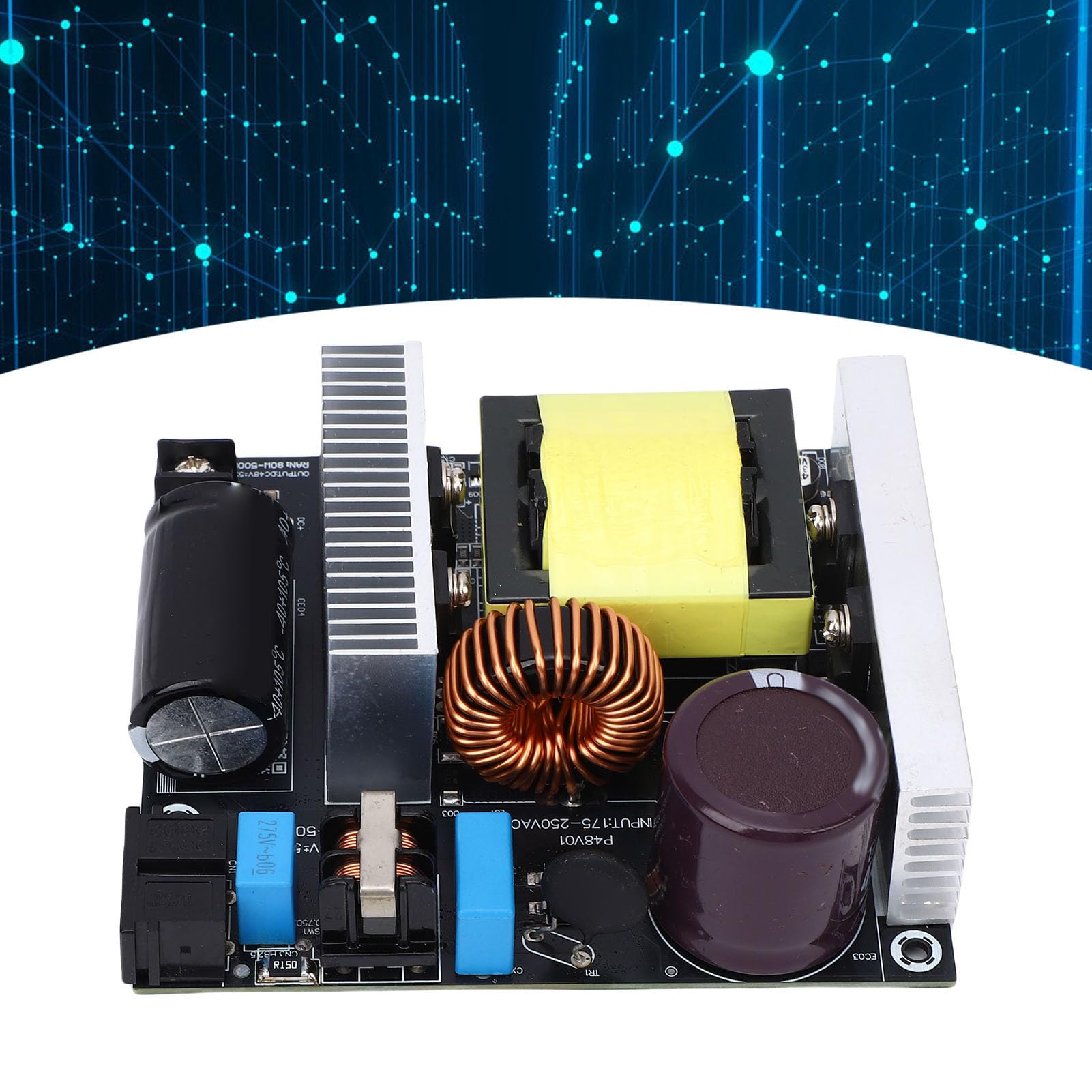 Amplificateur de Puissance 600W avec Alimentation Isolée, (Prise