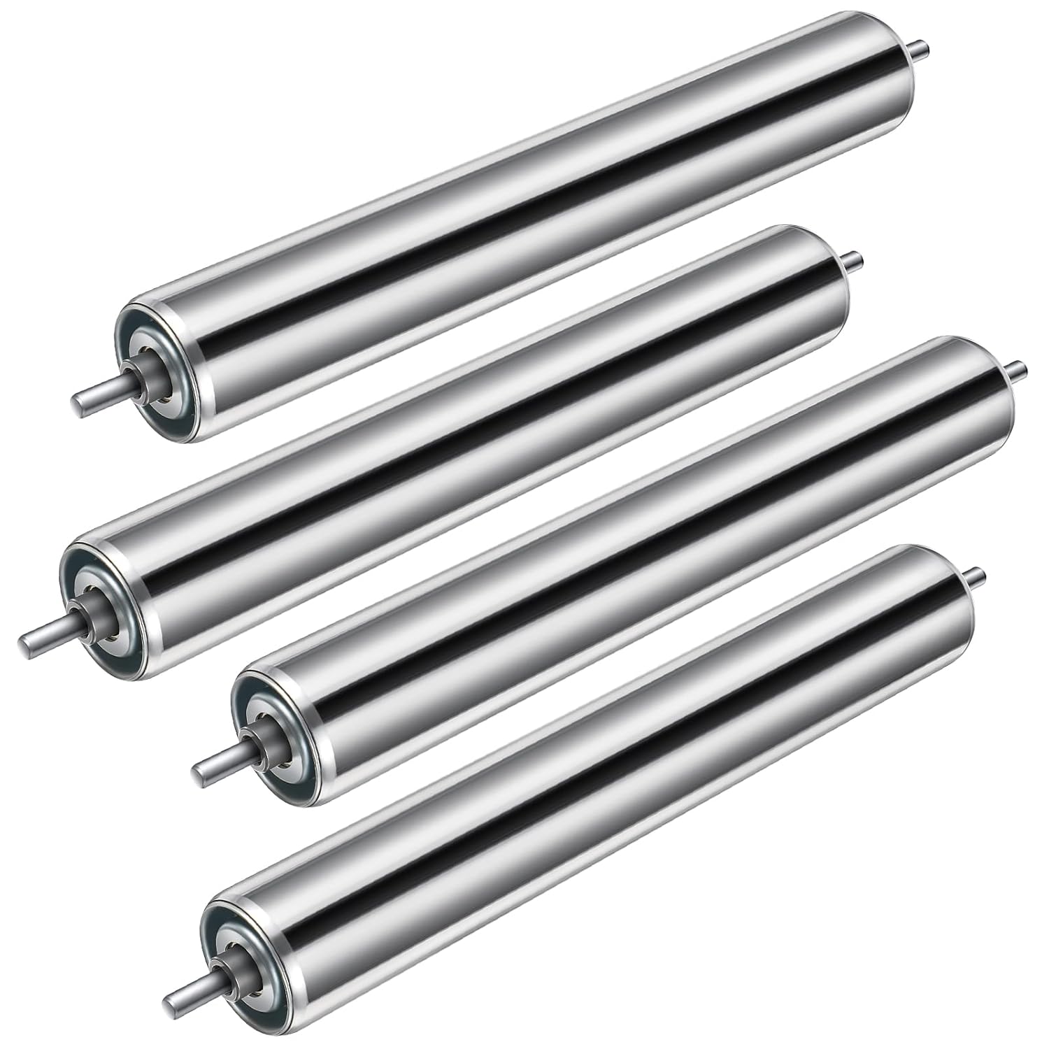 Tandefio Conveyor Rollers Galvanized Steel Roller 10'' In Length - View #10