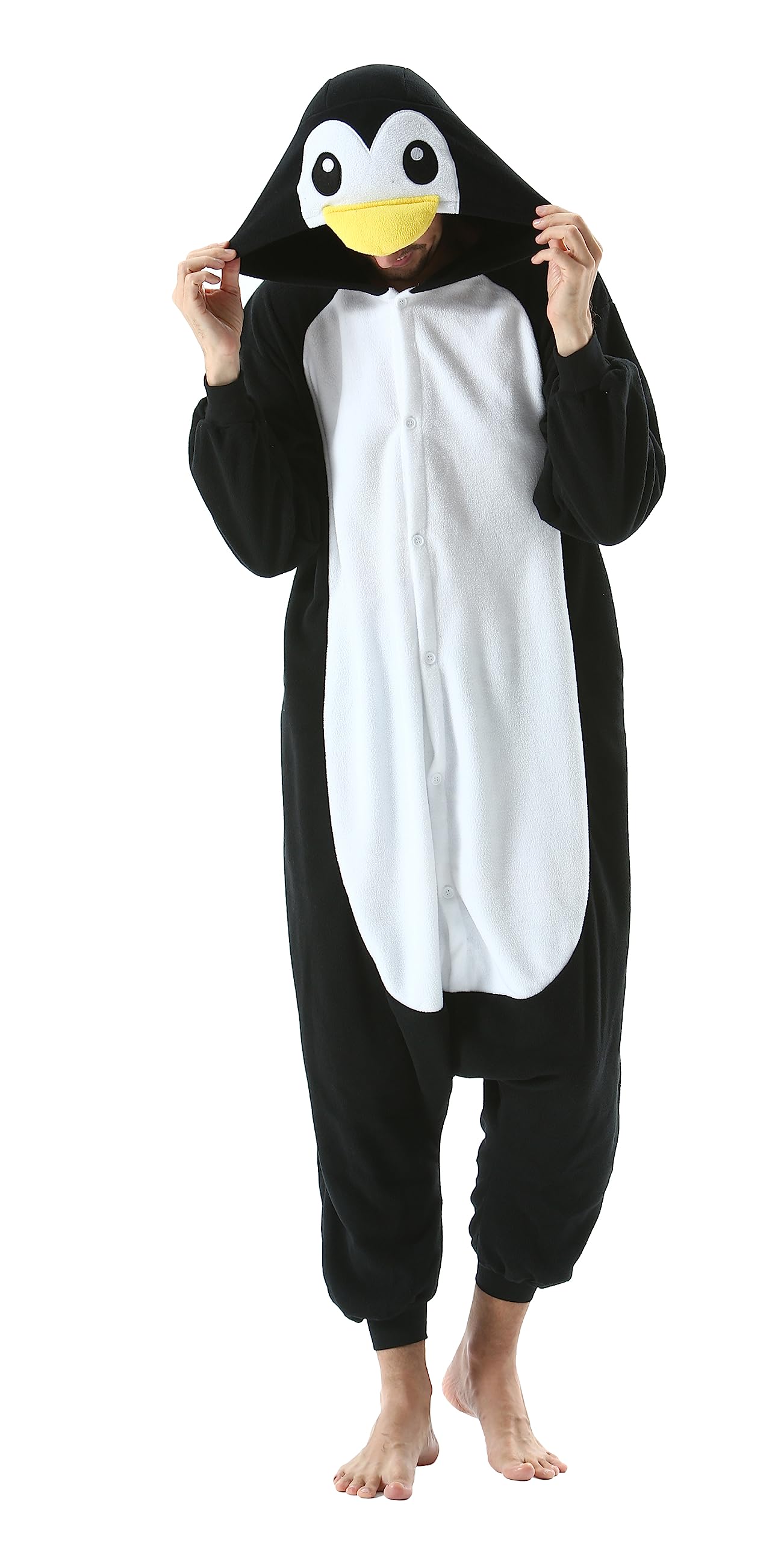 SimZoo Adulto Disfraz Pijama Unisex Pijama Kigurumi Onesie para Carnaval Halloween Cosplay Ropa de Dormir Traje de Disfraz para Navidad Festival Mujer y Hombre — view 30