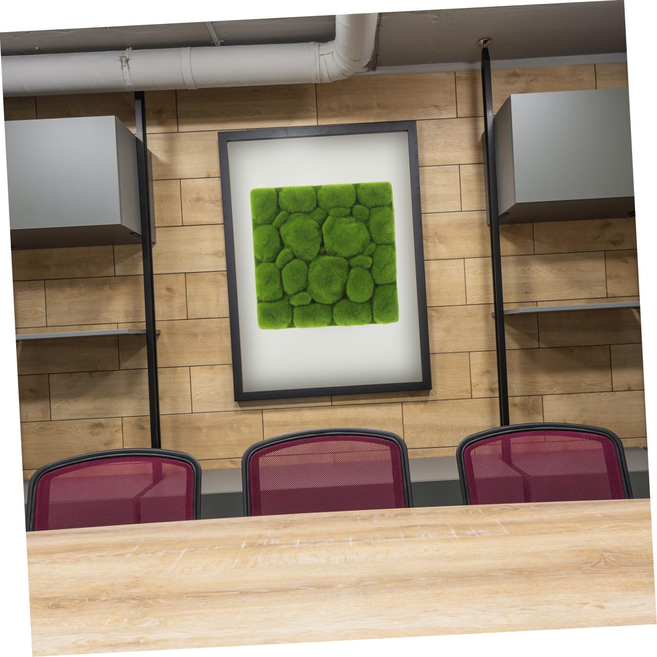 Angoily 3pezzi Decorazione Da Parete Di Muschio Artificiale Pannello Simulato Per Decorazioni Domestiche e Eventi Facile Da Installare e Manutenere