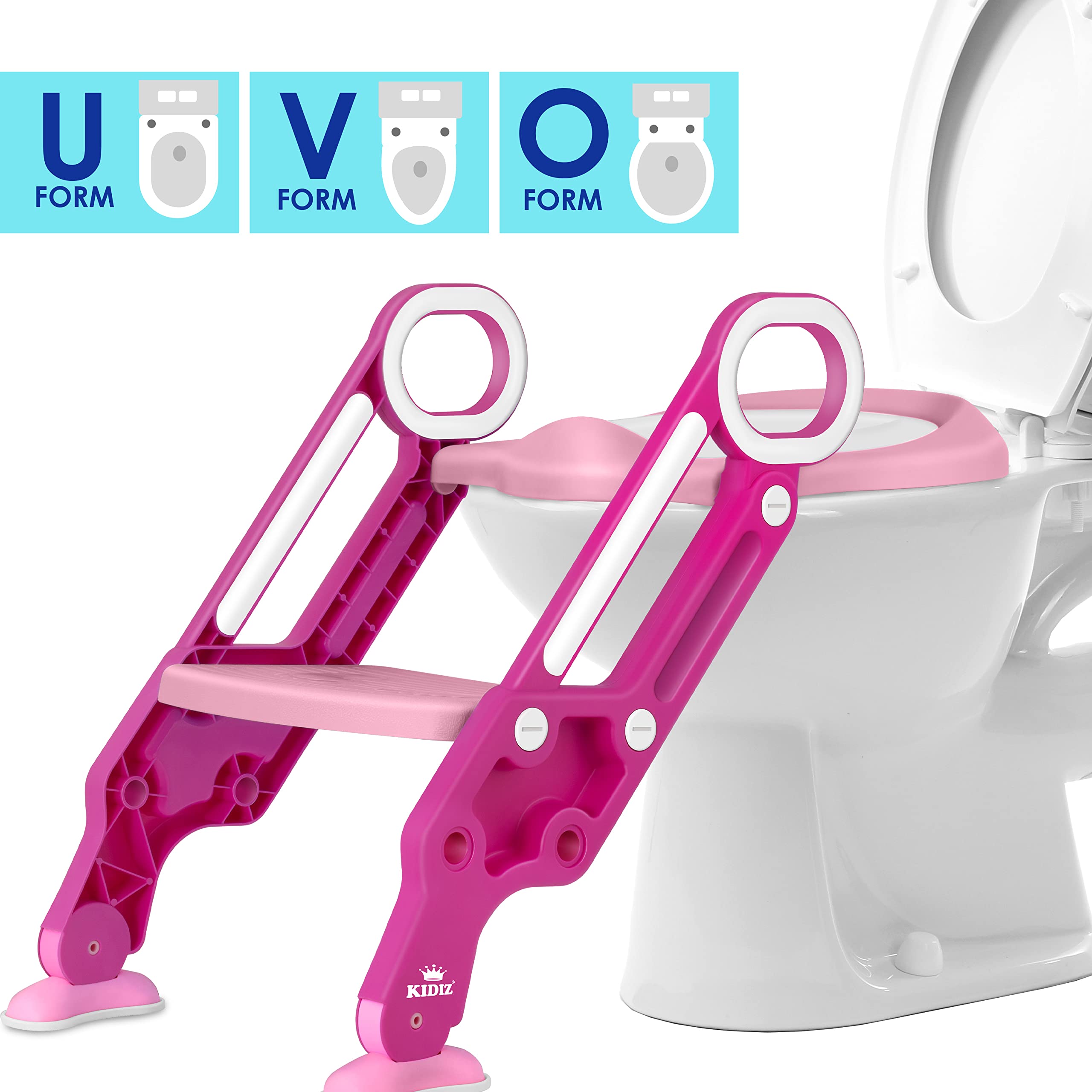Kidiz - toiletbril voor kinderen met opstapje