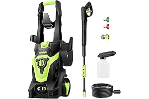 PowRyte 3500 PSI Electric Pressure Washer with Foam Cannon