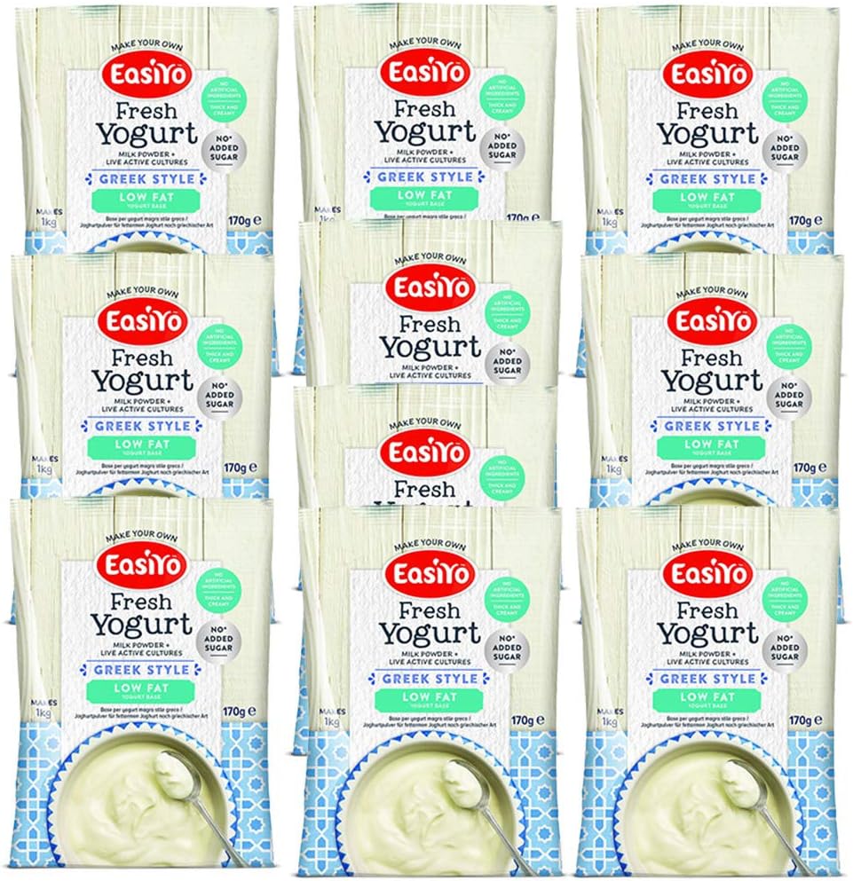 Easiyo Low Fat Greek Yogurt Base and Culture, 6-Ounce
