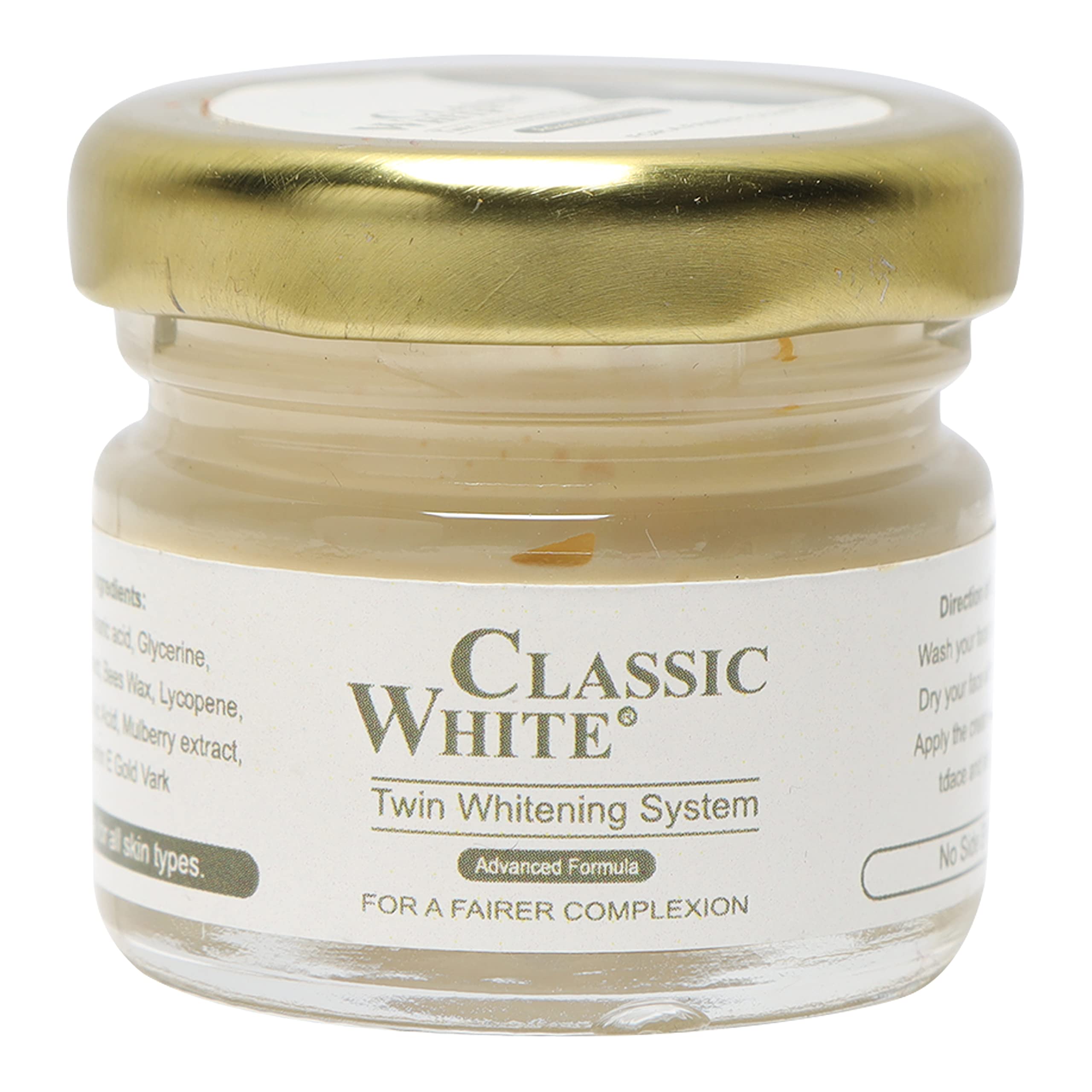 Classic White Twin Whitening Cream, 30g