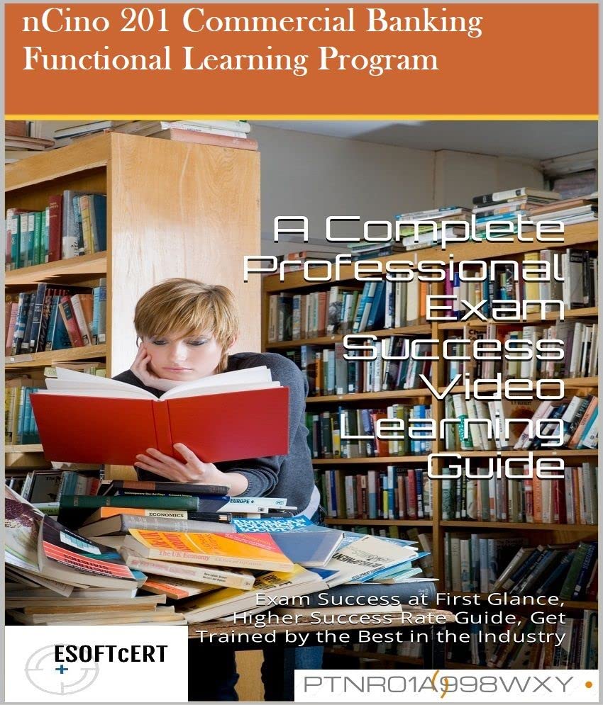 PTNR01A998WXY | nCino 201 Commercial Banking Functional Online Practice Learning Course | Video Course (B09VPRQ7GG) Amazon Price History, Amazon Price Tracker